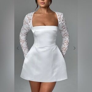 BABYBOO Sadie Mini Dress - Ivory